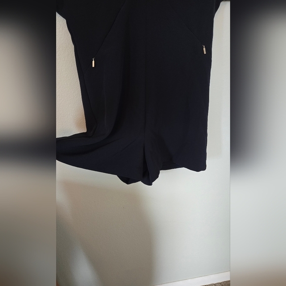 NWT Zara Navy Blue Shorts Romper - women’s size extra small - Picture 6 of 7